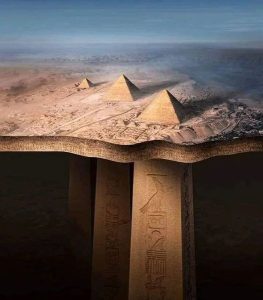 Пирамидите в Египет са върхът на гигантски обелиски?