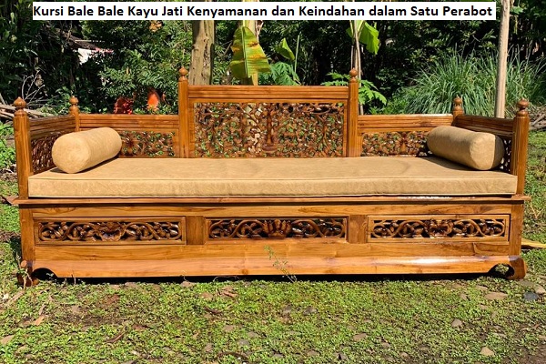 Kursi Bale Bale Kayu Jati