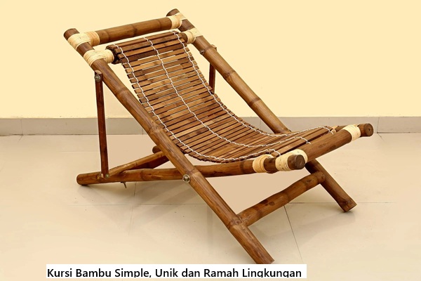 Kursi Bambu Simple