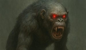 Твърди се, че странният криптид „Shug Monkey“ дебне в провинциален Кеймбриджшир