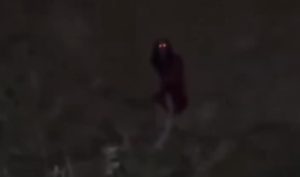 Твърди се, че страховито видео показва как „призрак“ се изкачва на планина в Индия