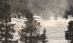 Рядък снежен дявол „snownado“, заснет с камера в Колорадо